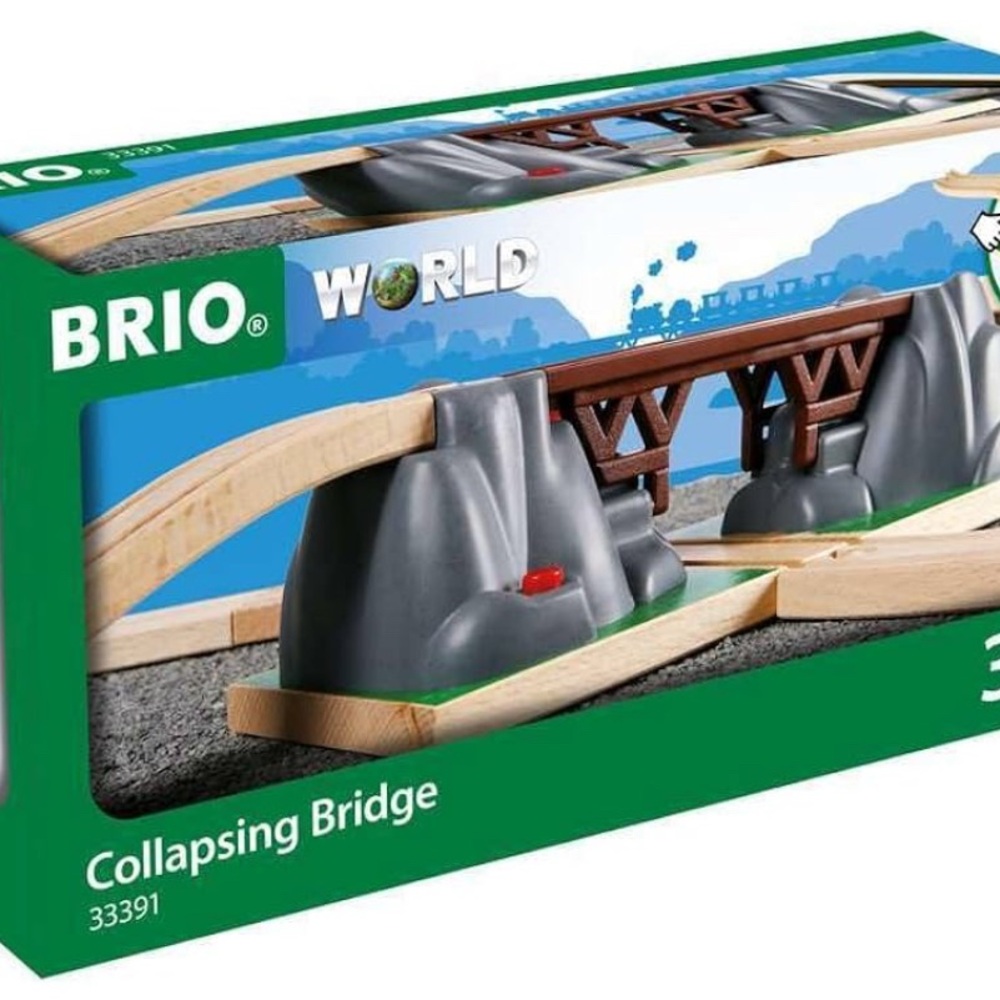 BRIO Collapsing Bridge Toy Set